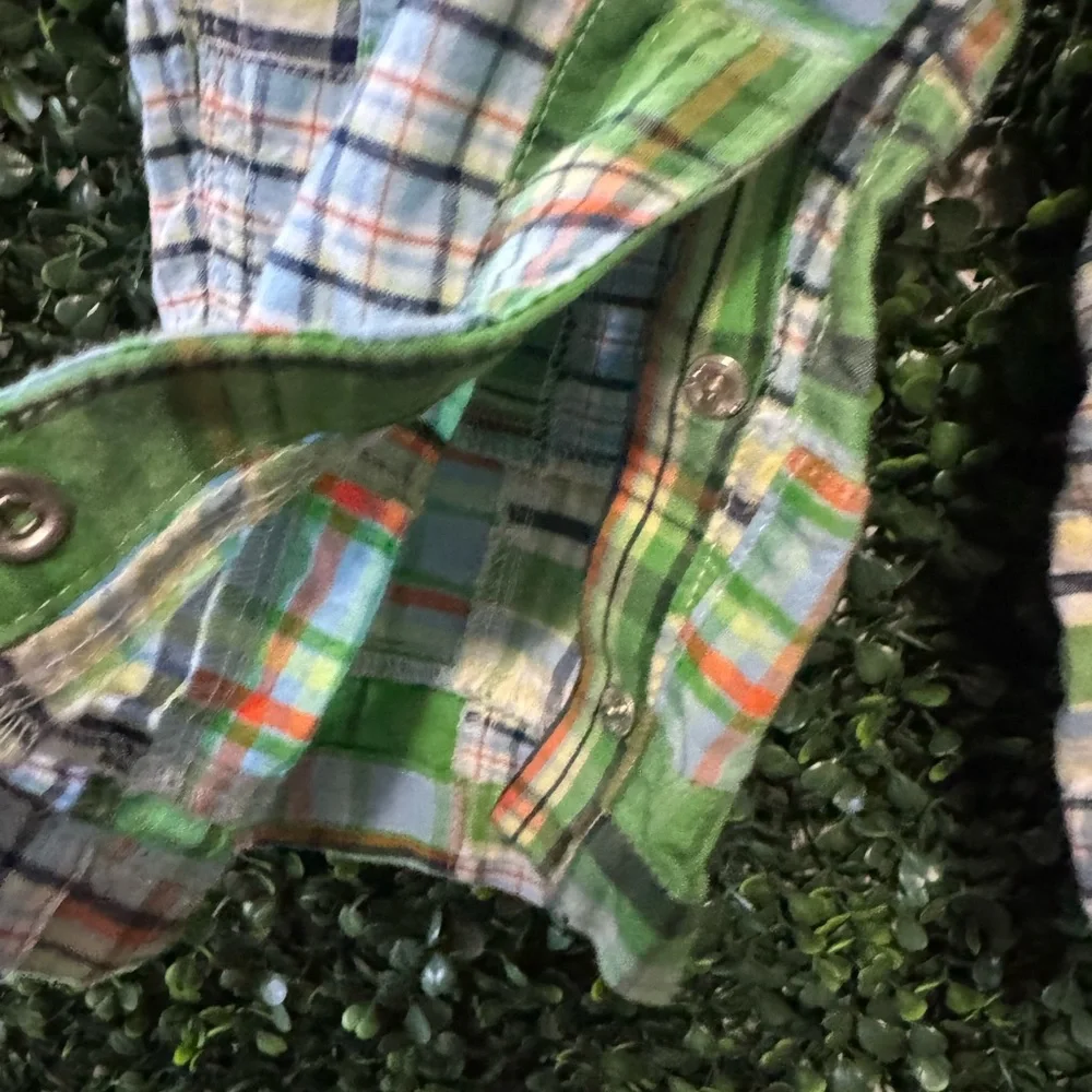 🔥5/$25🔥 GAP 12-18MOS BOY BABY/TODDLER LARGE PLAID PREPPY PANTS